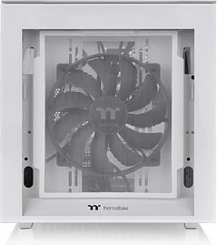 Kasë Thermaltake Divider 200 TG Snow, Micro Tower, xham i temperuar, e bardhë