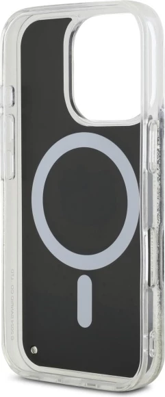 Mbështjellës Hello Kitty Liquid Glitter Fever MagSafe për iPhone 16 Pro, ari