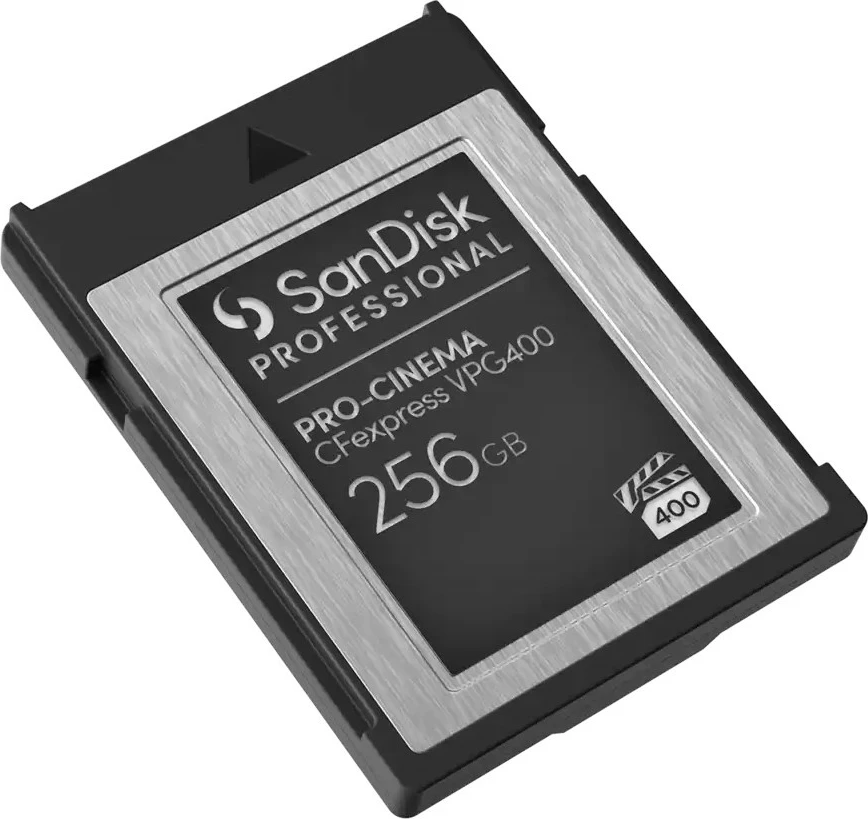 Kartelë memorie Sandisk PRO-CINEMA CFexpress VPG400 256GB, deri 1700MB/s, e zezë