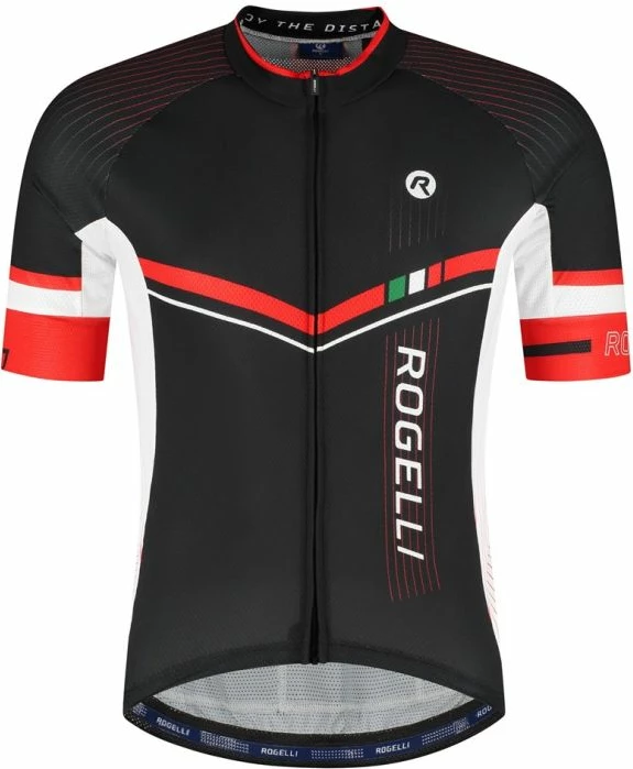 Fanellë çiklizmi për meshkuj Rogelli, e zezë e kuqe