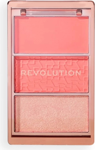 Revolution - Icon Blush Blush Palette - Authentic Peach