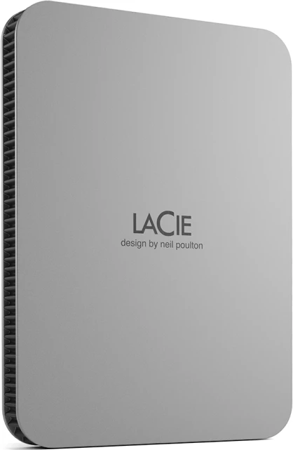 Hard disk i jashtëm LaCie Mobile Drive V2 STLP2000400 2TB 2.5\" USB-C, argjendtë (Moon Silver)