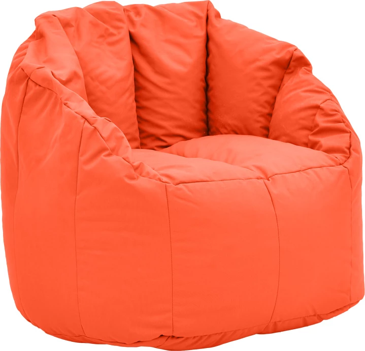 Puf Kerlon i papërshkueshëm nga uji, ngjyrë portokalli, D80x65cm