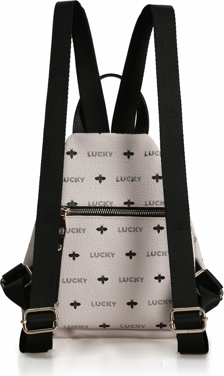 Çantë shpine Lucky Bees, 945, e bardhë