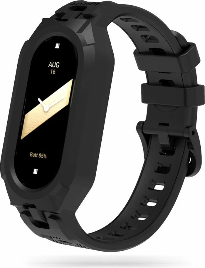 Rrip sportiv Tech-Protect Armor për Xiaomi Smart Band 8 / 8 NFC, i zi