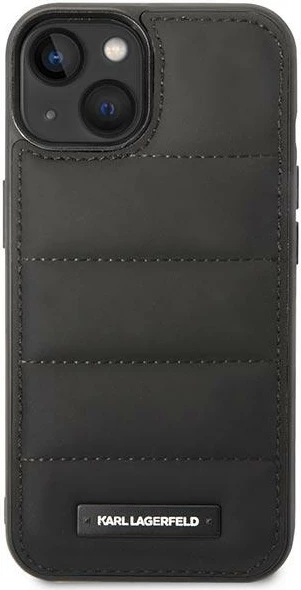 Mbështjellës Karl Lagerfeld KLHCP14MPSQAK për iPhone 14 Plus 6.7", hardcase, i zi