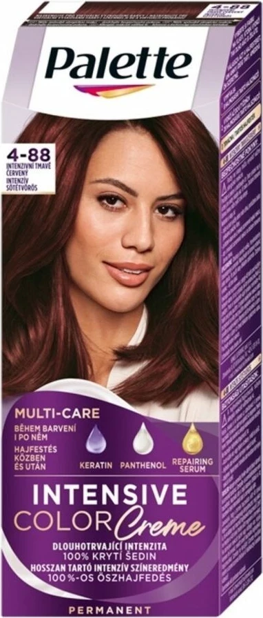 Ngjyrë për flokë Palette , 4-88  , Kuqe Intensive 50 ml