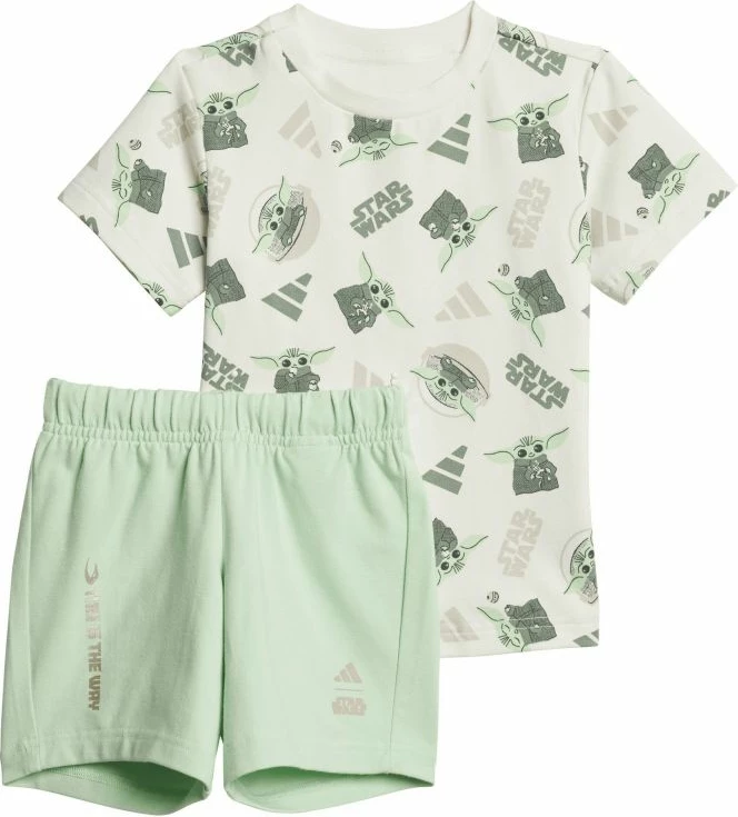 Set për fëmijë adidas, bardhë e gjelbër