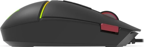 Maus Krux Fuze Pro, USB Lloji-A, 12000 DPI, i zi