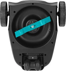 Kositëse bari Gardena HandyMower 22/18V P4A, bateri Li-Ion, 50m², LED, zi/blu/portokalli