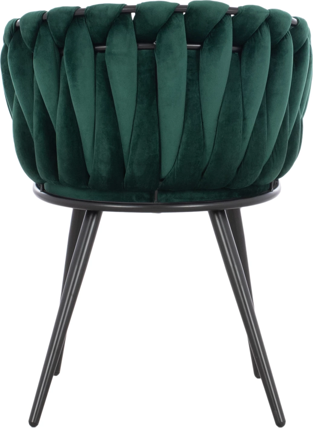 Poltronë Luanda, kadife, ngjyrë selvi, këmbë metalike, FH8741.03, 60x54x78 cm, set prej 2 copë