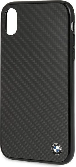 Mbështjellës BMW Signature Carbon për iPhone XR, i zi
