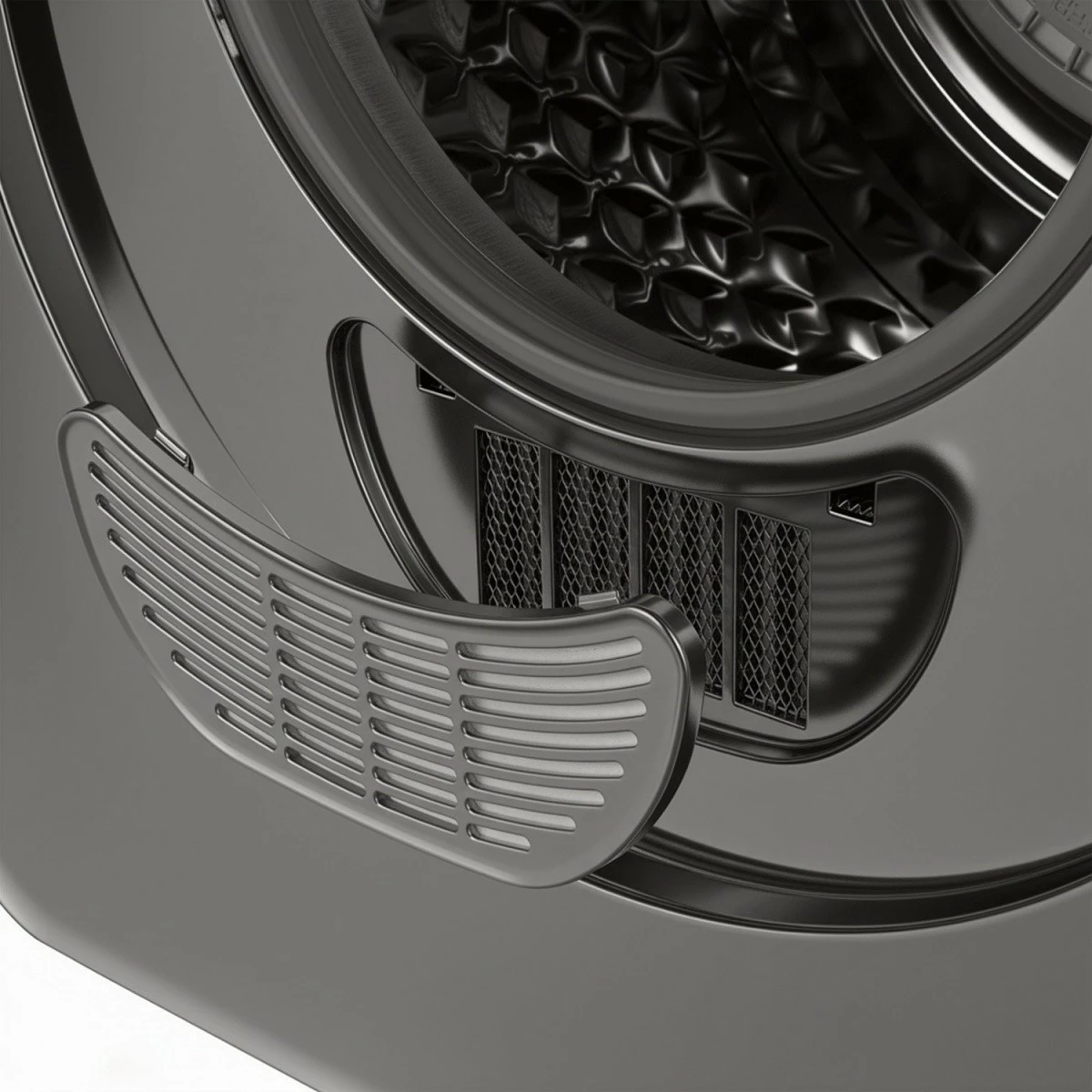 Tharëse rrobash me daulle, GreenBlue GB415, kapacitet 3 kg, 5 programe, zorrë ventilimi 50–160 cm, gri