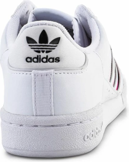Atlete për vajza adidas Continental 80 Stripes, të bardha