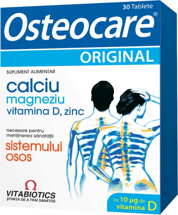Osteocare 30 Tablets – Mbështetje e plotë për kocka të forta dhe të shëndetshme