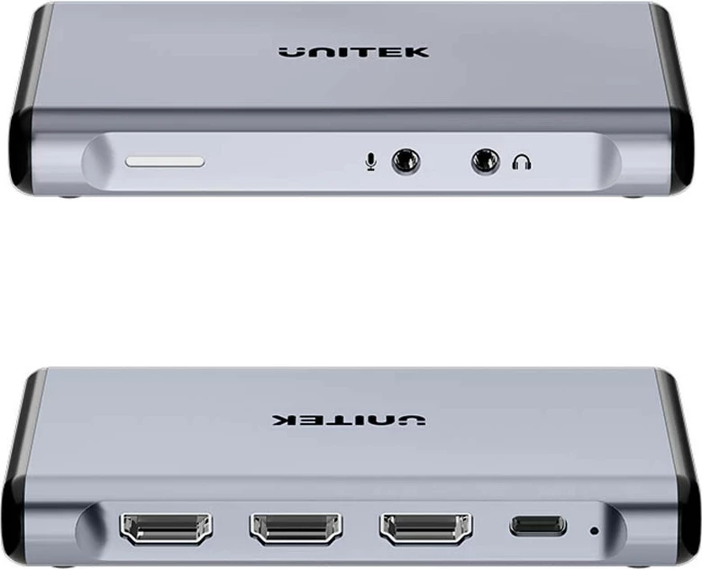 Kartelë kapje video Unitek 4K@60Hz, ngjyrë gri