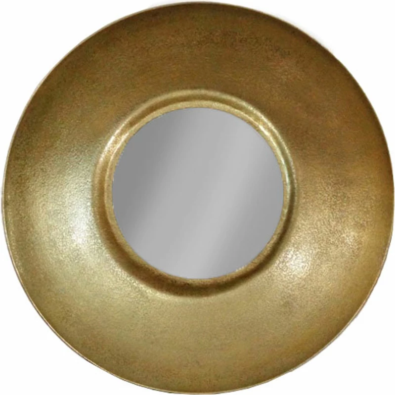 Pasqyrë OJO, ngjyrë bronzi antik, 90x14x90cm