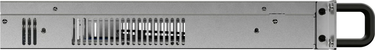 Kasë serveri RACK 1U Lanberg SC01-3001-10B Mini-ITX, 19", 4x40mm PWM, 1 PCI, FLEX PSU, 2x USB 3.0, 300mm e zezë