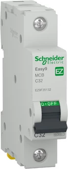 Siguresë Automatike 1P, C 32A, 6kA - Schneider