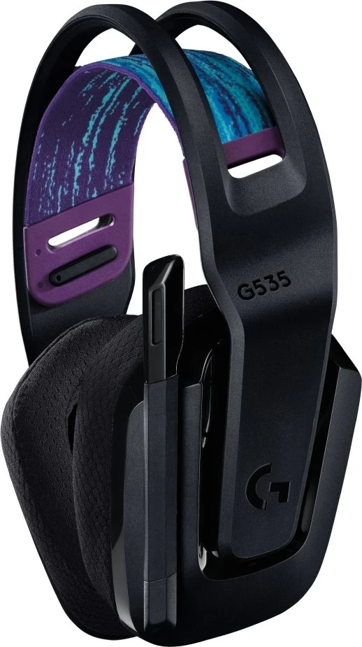 Kufje Logitech G535, Wireless, për lojëra, ngjyrë e zezë