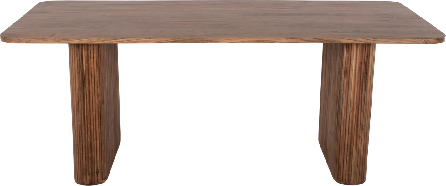 Tavolinë ngrënie GROOT FH9683 dru akacie masiv natyral 200,5x100x72H cm