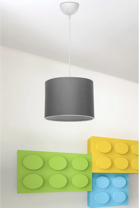 Dritë tavani PWL-1115 Ε27 gri-bardhë D22x16,5cm