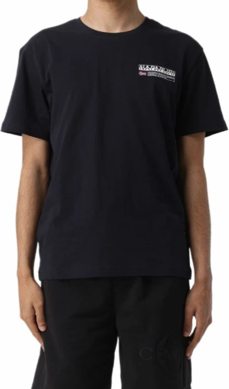 Maicë Napapijri për meshkuj, e zezë