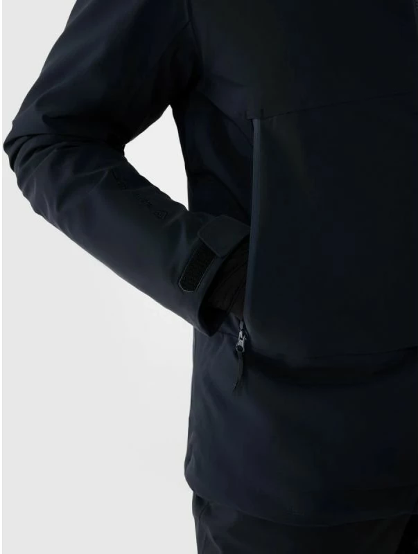 Jakne ski për meshkuj 4f, e zezë