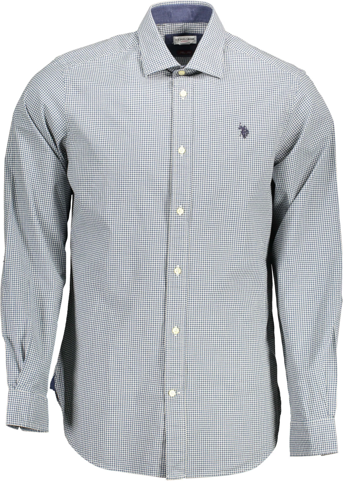 Këmishë për meshkuj U.S. POLO, e kaltër e çelët