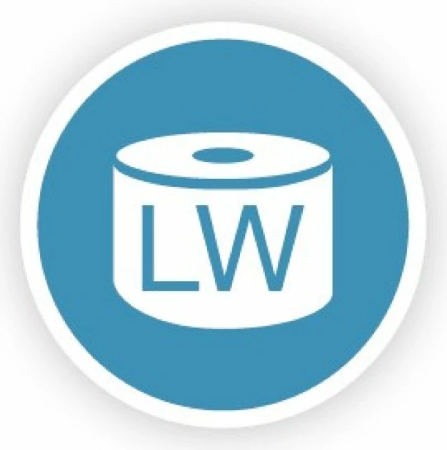 Etiketa vetë-ngjitëse për adresë Dymo Yakimasport 13188 LW (S0722360), të bardha, set 24 rrotulla