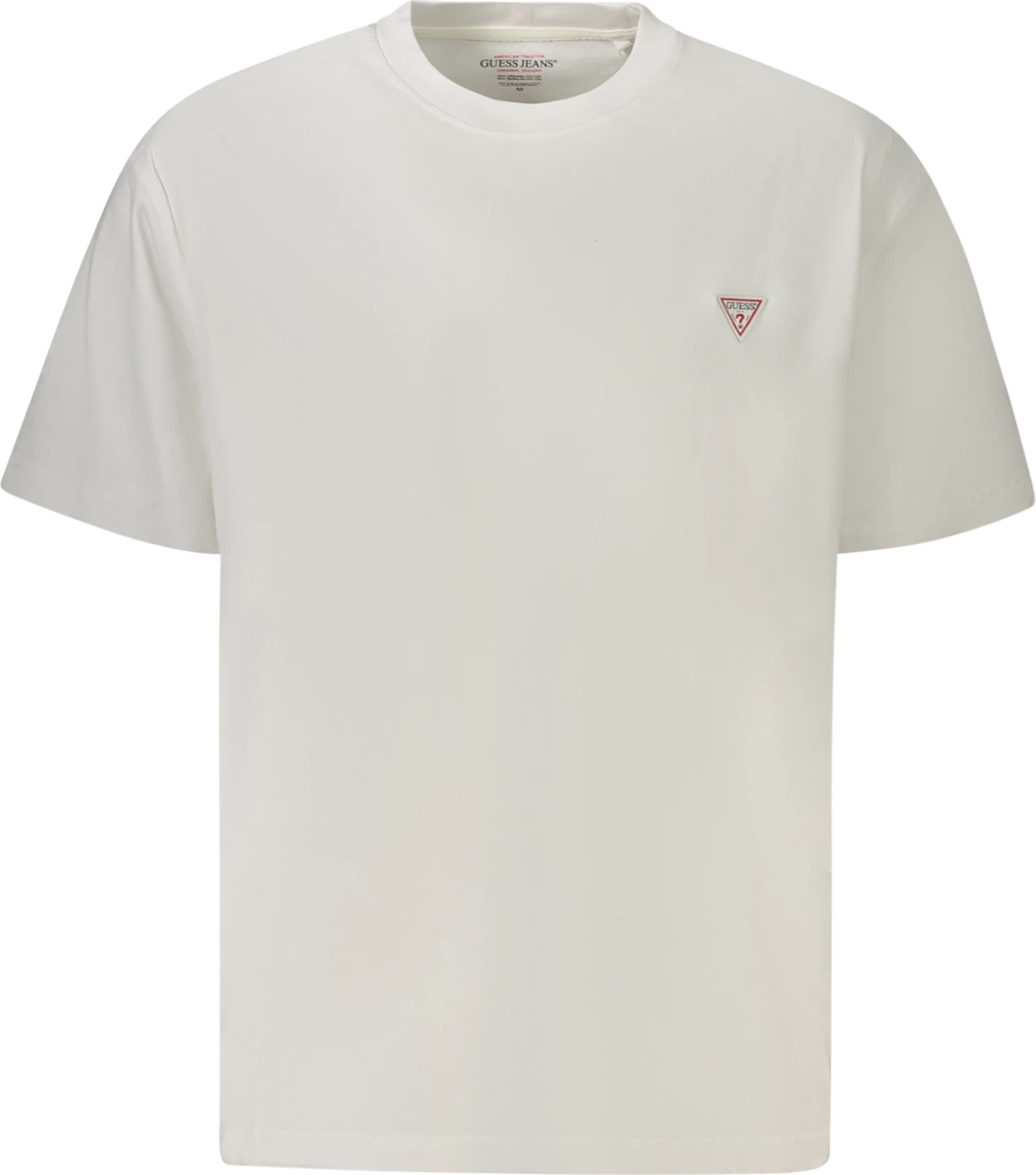 Maicë për meshkuj GUESS JEANS, të bardhë