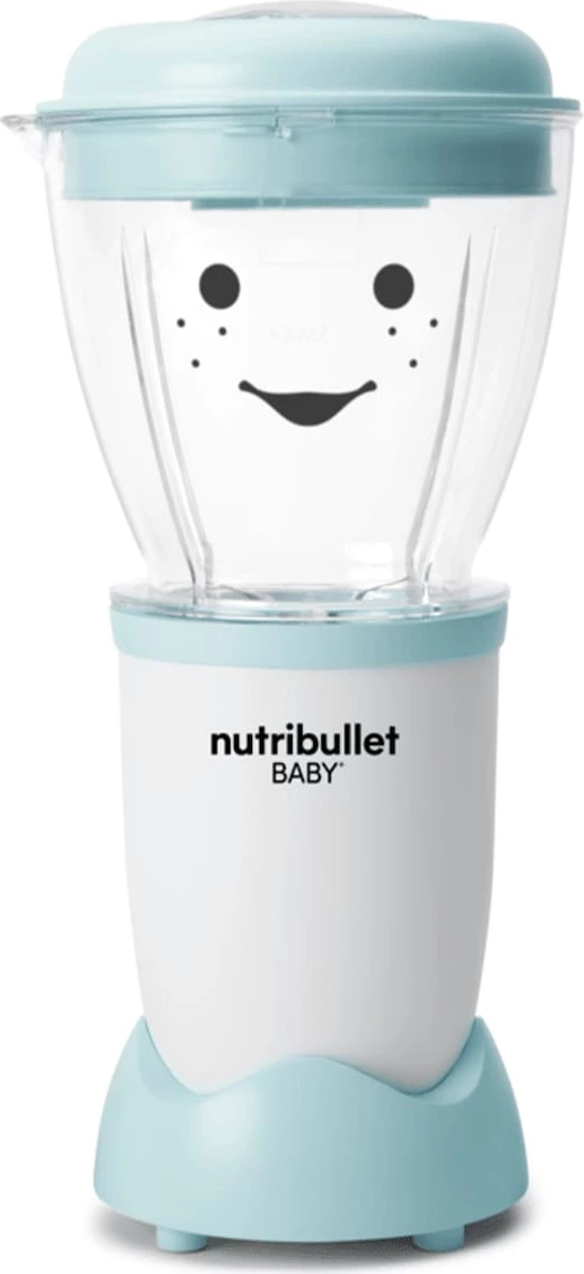 Blender ushqim bebe, NutriBullet NBY100, 200 W, 900 ml + 295 ml, set me aksesorë