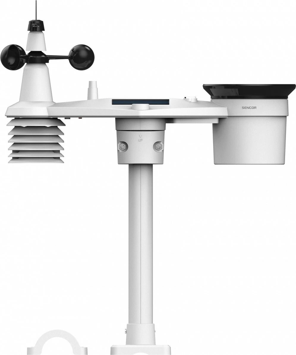 Stacion moti SMART Sencor SWS 16600 WiFi SH, me sensor 7-në-1 dhe TH, i bardhë