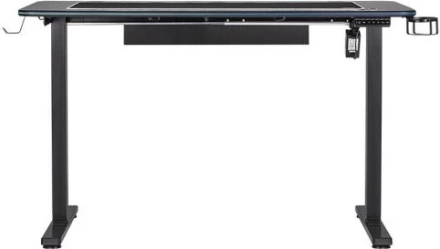 Tavolinë gaming Thermaltake GT120 RGB, 120cm, rregullim elektrik, e zezë