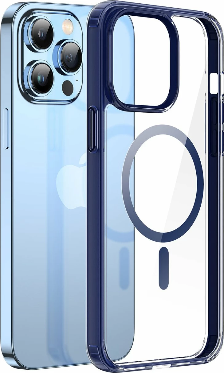 Mbështjellës Dux Ducis Clin2 për iPhone 14 Pro, MagSafe, kaltër