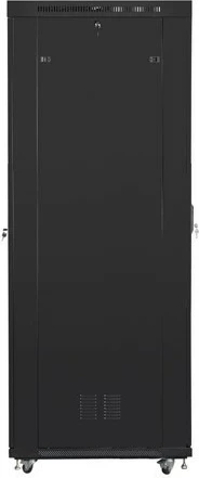 Kasë rack LANBERG 19" 47U 800x1000mm, me derë të perforuar, LCD, e zezë
