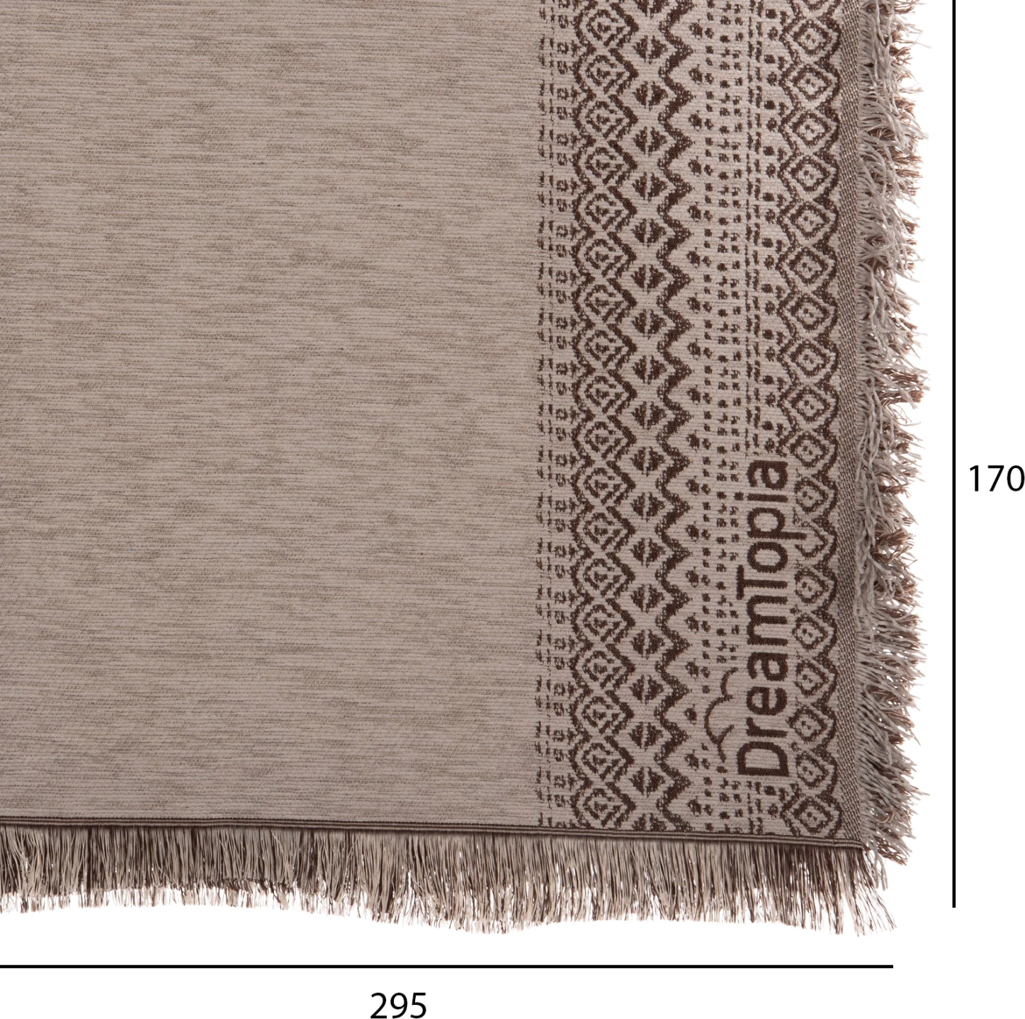 Mbulesë divani me thekë DREAMTOPIA FH12165.06 ngjyrë bezhë 295x170cm