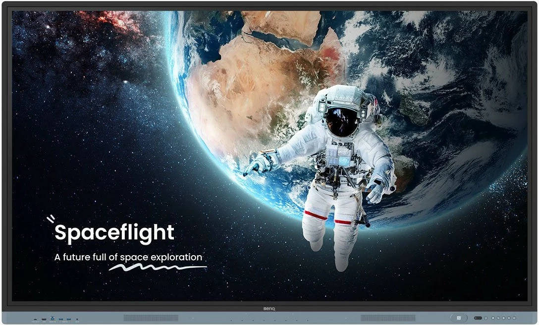 Ekran interaktiv BenQ RM7504, 75", 4K Ultra HD, IPS