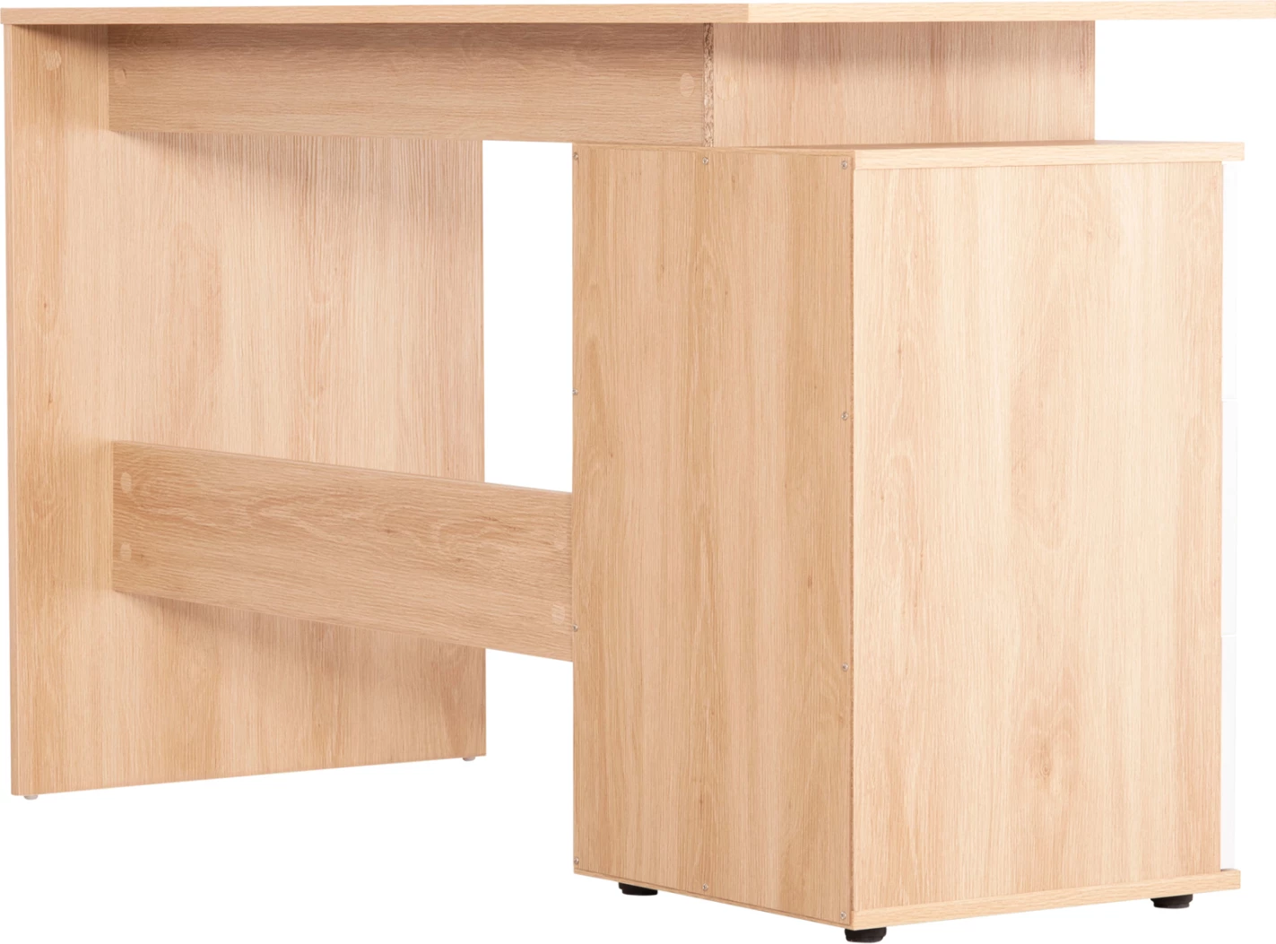 Tavolinë me sirtarë COLT FH18291 melaminë, sonama-bardhë, 120x53x75H cm