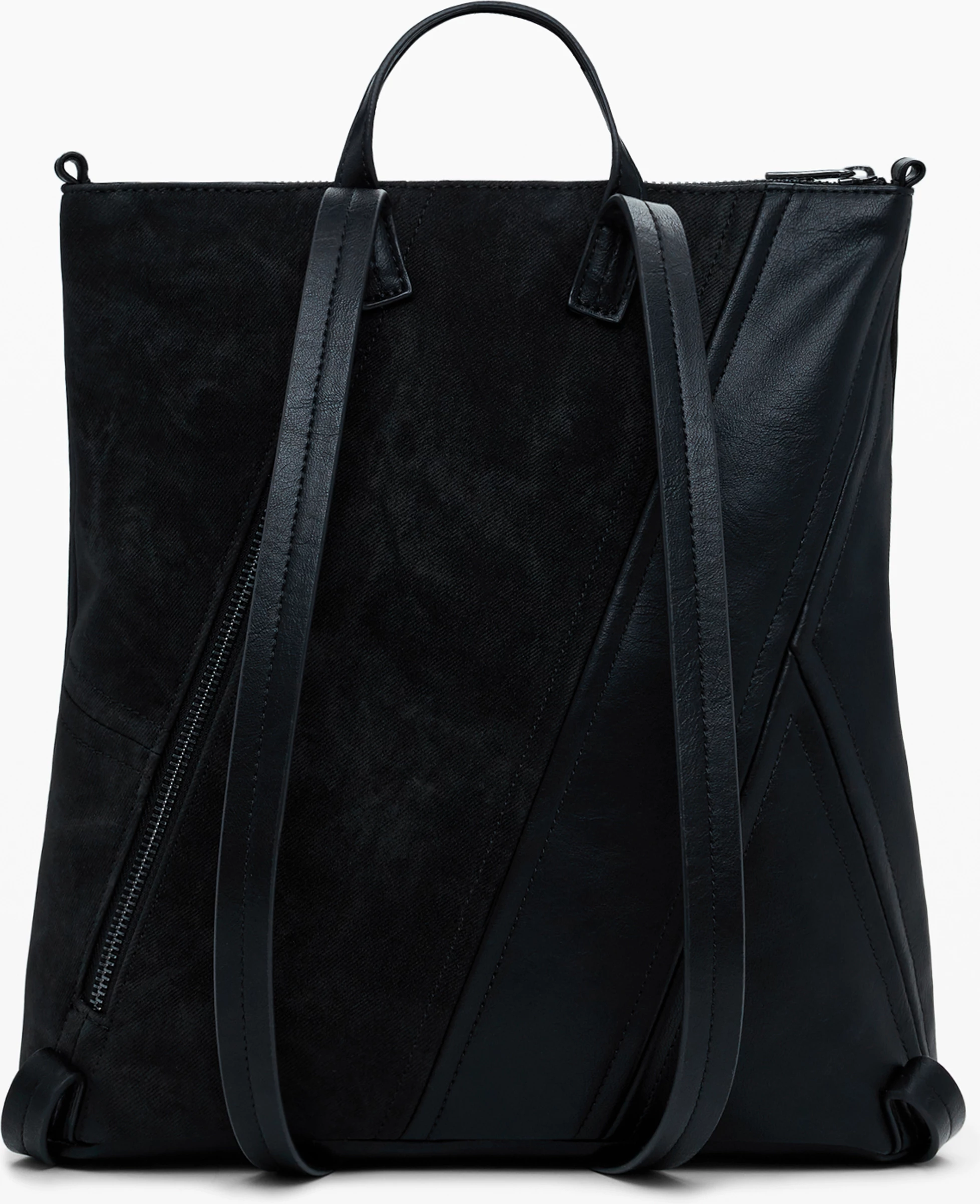 Çantë shpine DESIGUAL Tango Pretoria Mini Patch për femra, e zezë