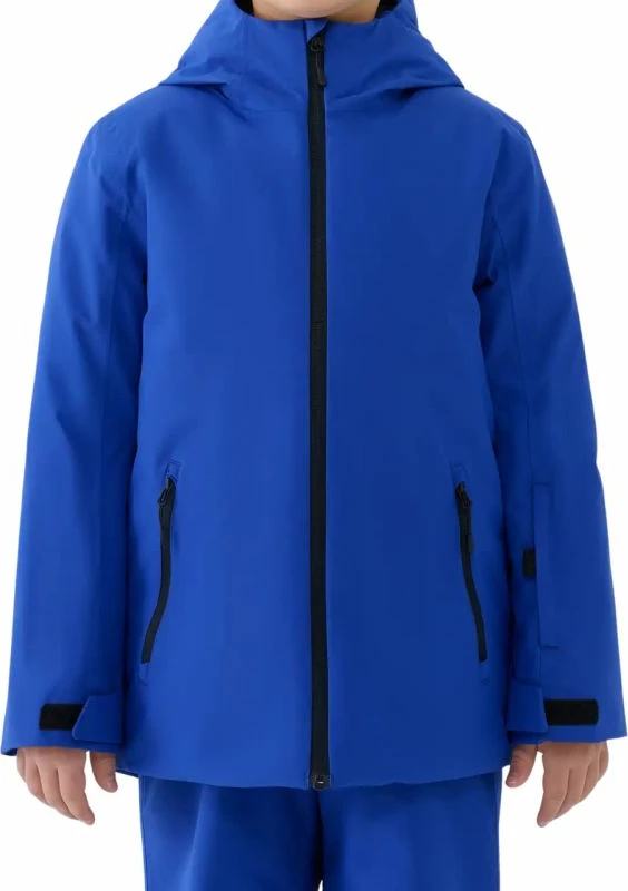 Jakne ski për djem 4F, cobalt