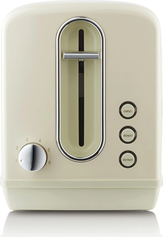 Tostues Gorenje T1100CLI, 2 feta, 1100 W, champagne