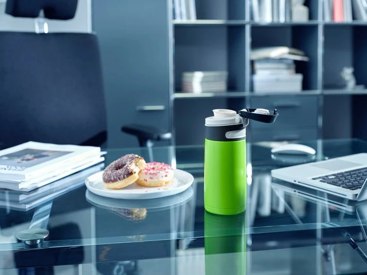 Gotë termike Leifheit 3249, 350 ml, e zezë/gjelbër