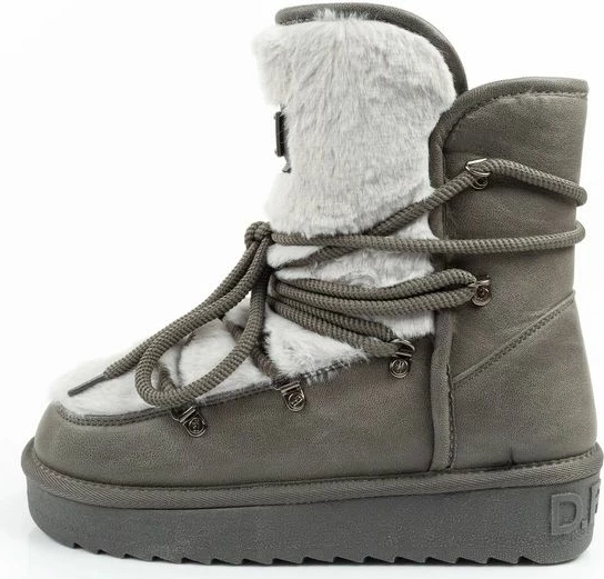 Çizme dimri për femra D.Franklin, gri