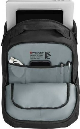Çantë shpine Wenger BQ BQ 16 inç, e zezë