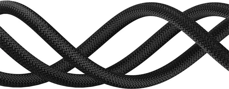 Kabllo Baseus Dura USB Type A në Type C, 60 W, 1 m, E zezë, Ari