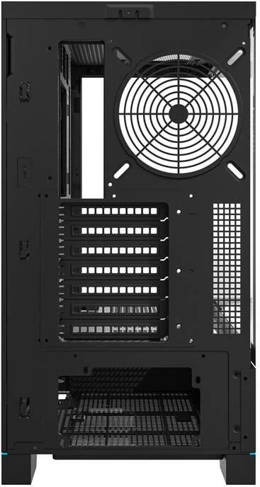 Kasë Darkflash DY451, Big Tower, pa ventilatorë, e zezë