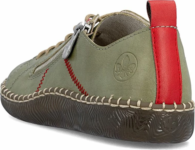 Këpucë Rieker për femra, të gjelbra