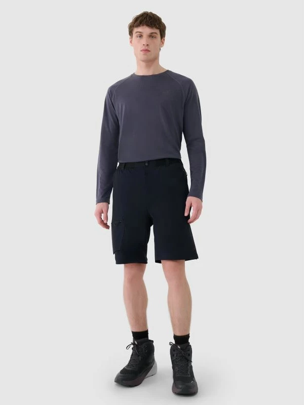 Pantallona trekking për meshkuj 4f, 2-në-1