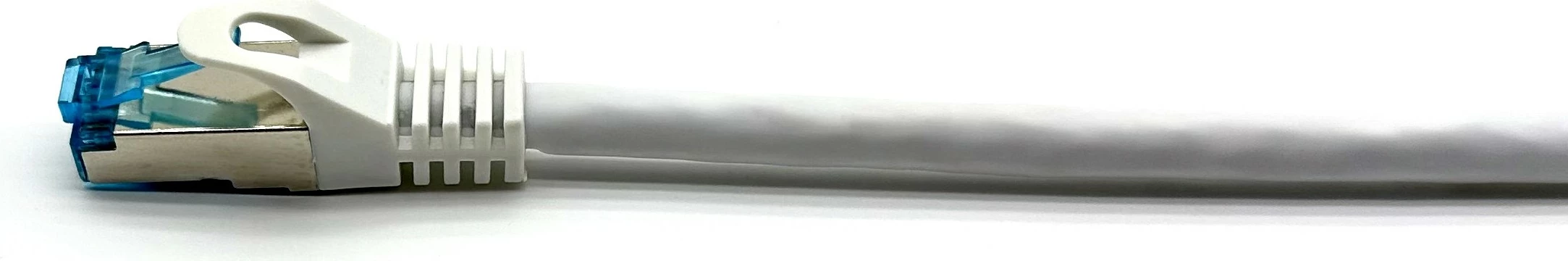 Kabllo rrjeti Cat6a Equip 2m, S/FTP, RJ-45 drejt-kënd, e bardhë